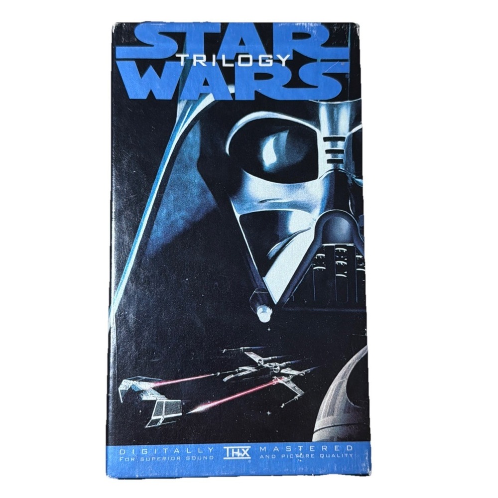 STAR WARS Trilogy VHS Set Factory VTG 1995 THX Mastered Lucasfilm Fox